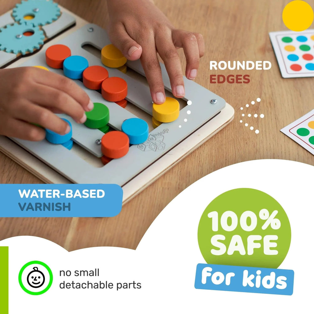 Brain Teaser Sorting Busy Board Game