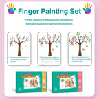 Kids Finger Painting Doodle Coloring Book
