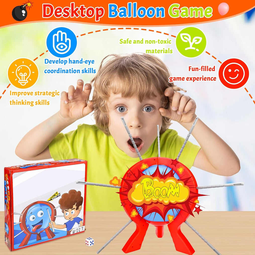 Balloon Burst Strategy Board Game