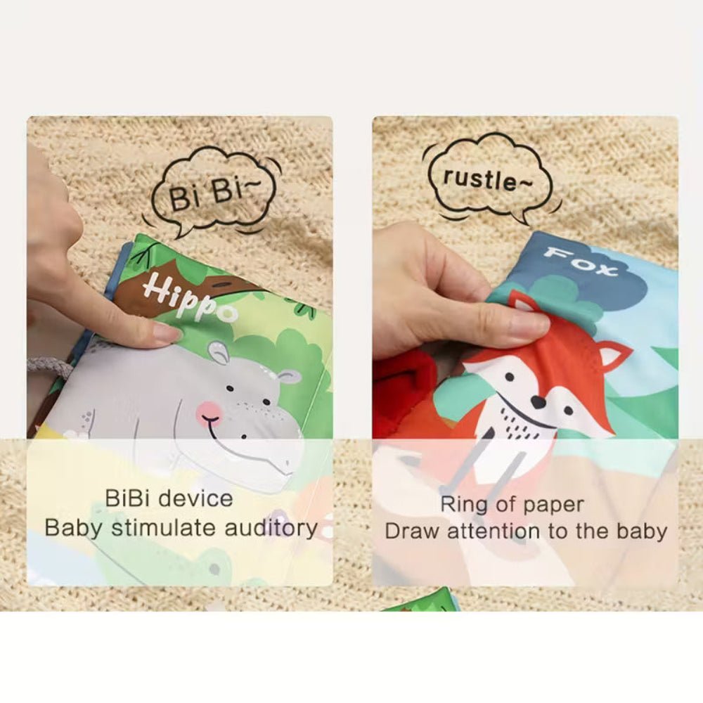 3D First Tail Cloth Book For Toddler