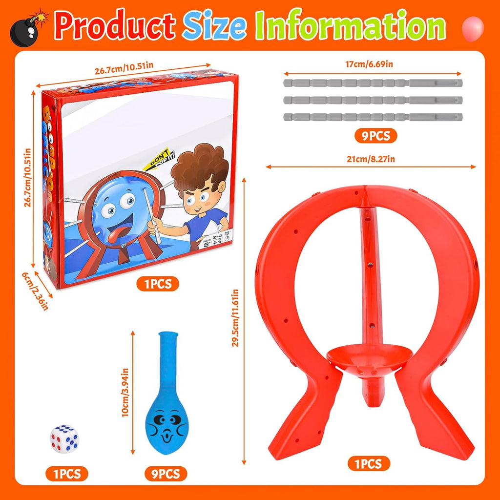 Balloon Burst Strategy Board Game