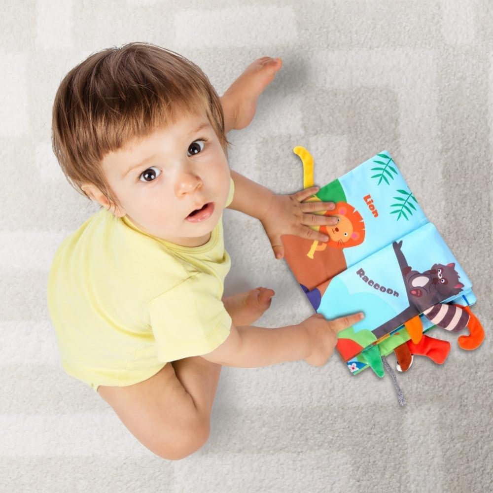 3D First Tail Cloth Book For Toddler