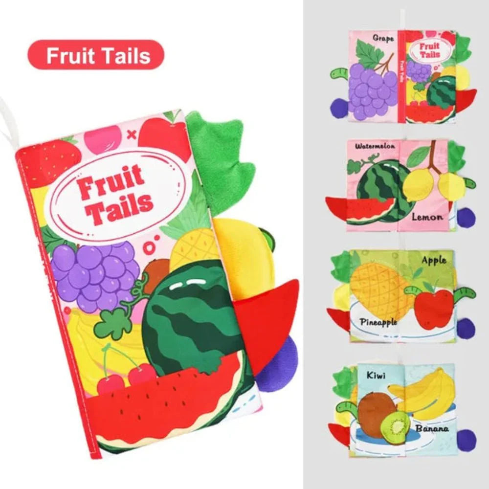 3D First Tail Cloth Book For Toddler