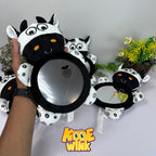 Soft Cow Tummy Mirror Sensory Toy