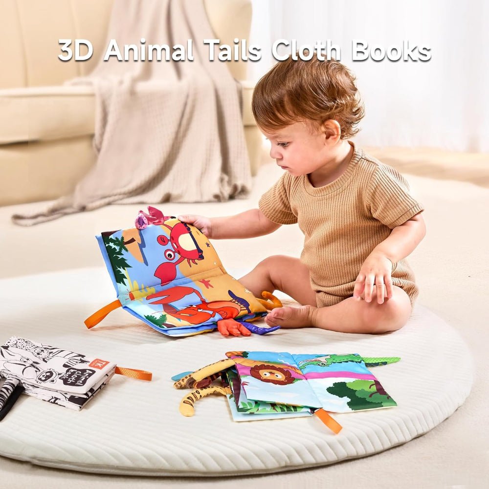 3D First Tail Cloth Book For Toddler