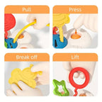 Floral Sensory Pull String Toy