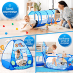 Ball Pool Tent & Tunnel House For Kids