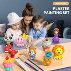 Mould & Paint Set – Dessert DIY Plaster Toys Kids