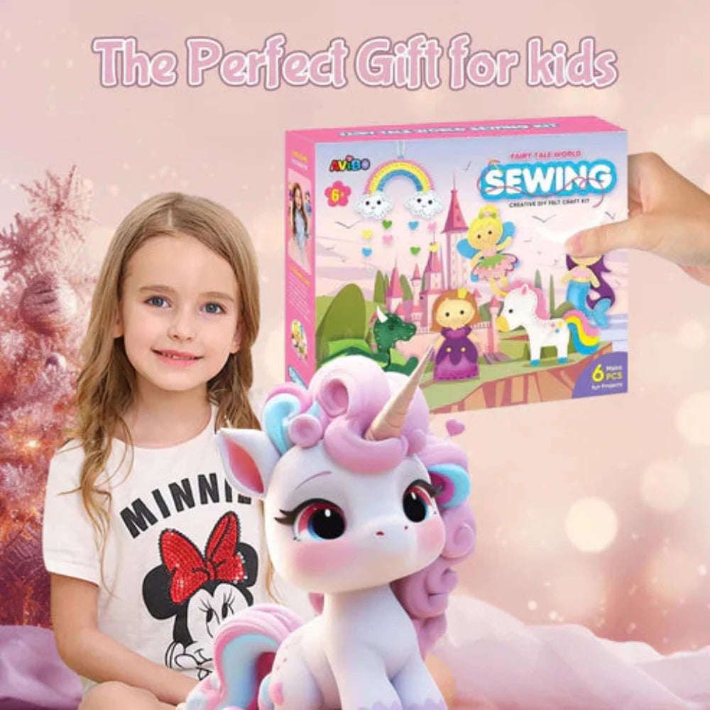 Magical DIY Felt Toy Set – Sew Your Own Fairy
