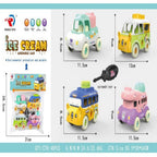 Ice Cream Car DIY Toy – 4 Pcs Set