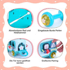 Montessori Cute Bear Baby Musical Bus Toy