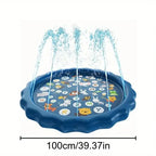 KiddieWink™  Inflatable Splash Sprinkler Mat (100cm) For Kids