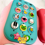 360° Rotating Gear Airplane & Music Telephone Car For Kids