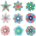 Multi-Functional Spirograph Geometric Ruler for Students