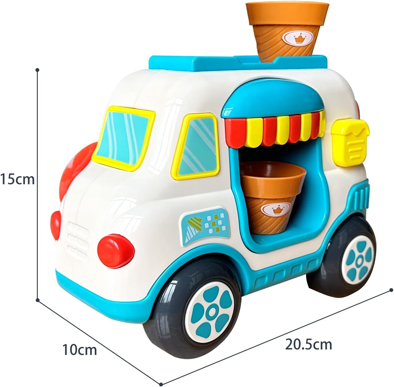 Funny Baby Bus Bubble Bath Toy