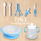 7 In 1 Complete Mealtime Baby Bowl Set