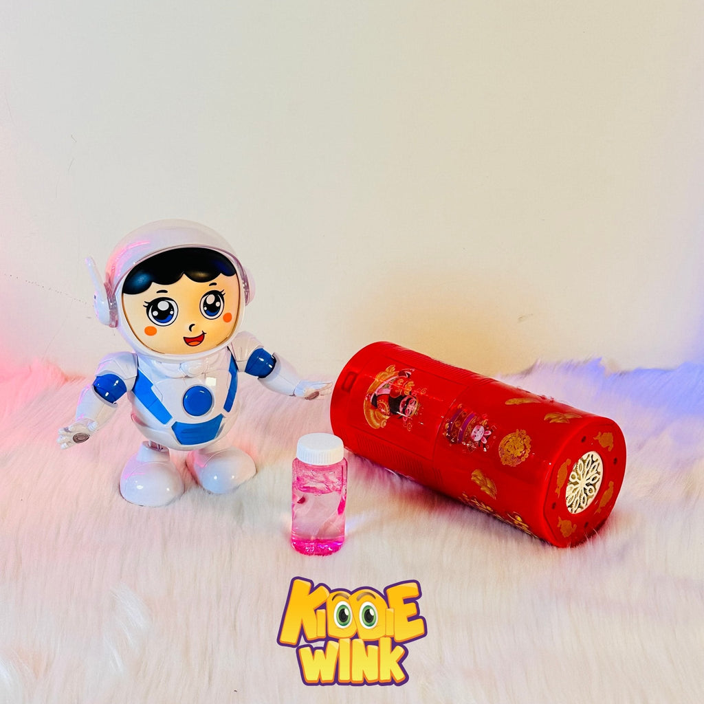 Dancing Astronaut Boy & Firework Bubble Machine Pack