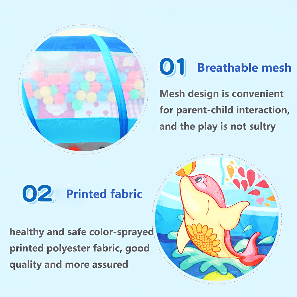 Ball Pool Tent & Tunnel House For Kids