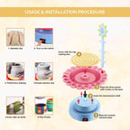 Pottery Wheel Craft Kit for Kids