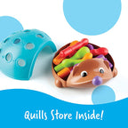 Montessori Hedgehog Colors & Numbers Sorter Toy