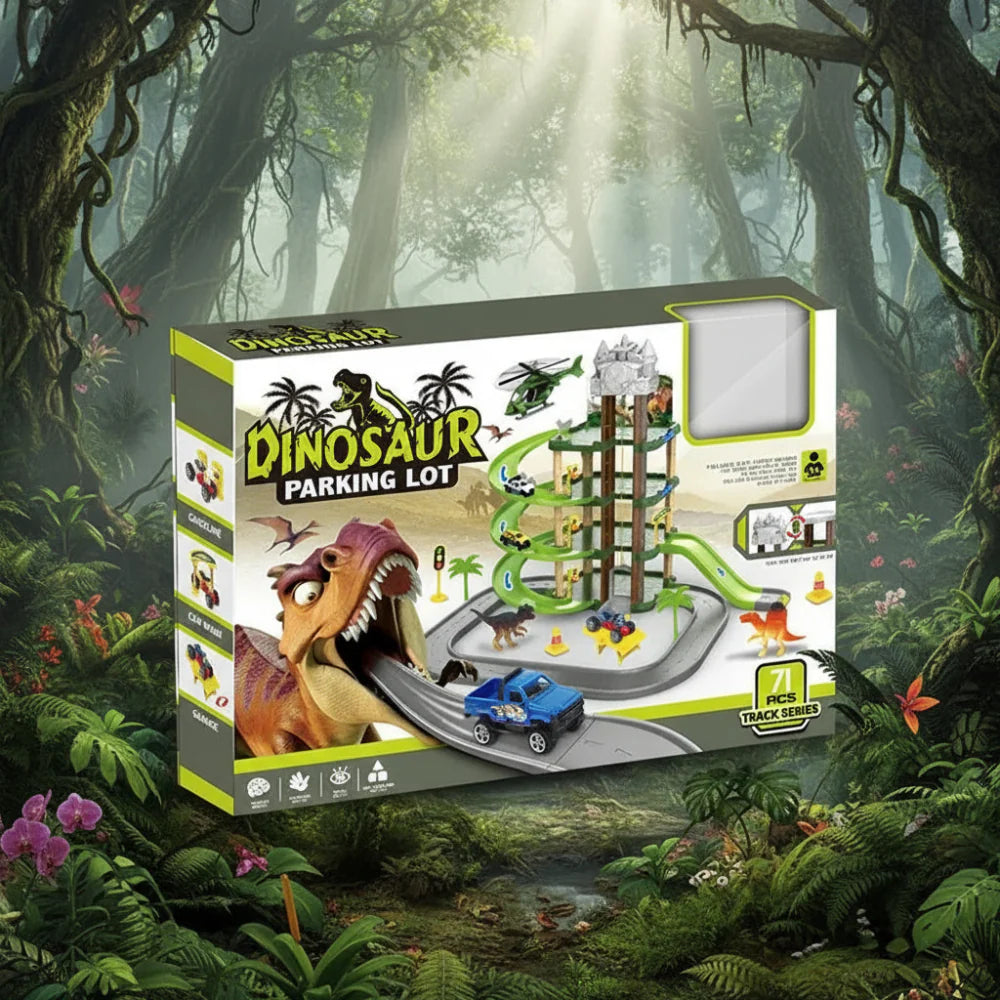 Dino City Parking Lot – Fun & Learning