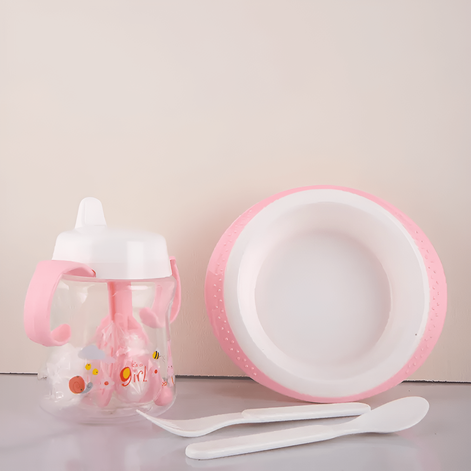 7 In 1 Complete Mealtime Baby Bowl Set