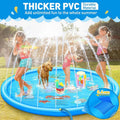 KiddieWink™  Inflatable Splash Sprinkler Mat (100cm) For Kids