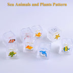 Colorful Lightning Luminous Ice Cube Bath Toy