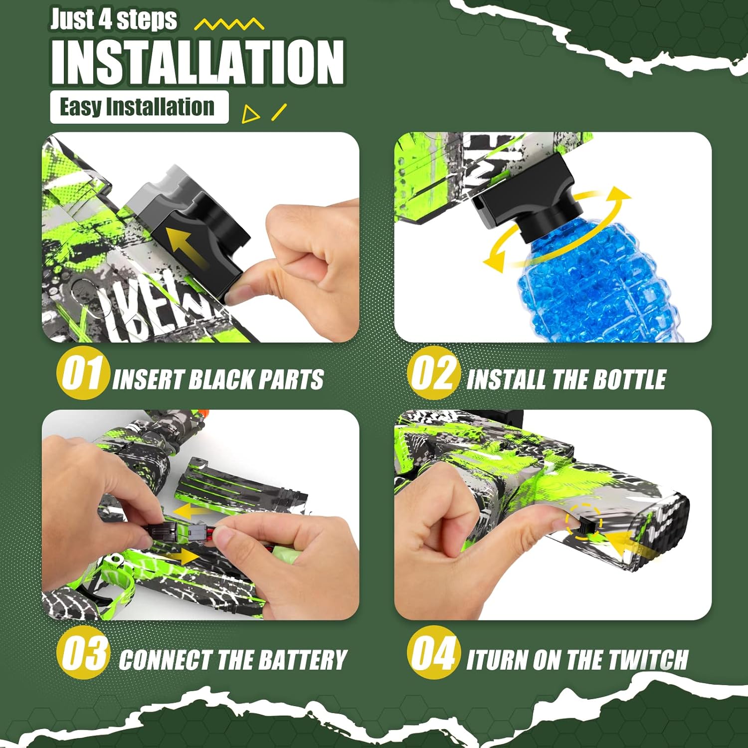 Gel Blaster AK 47 Electric Toy Gun