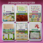 Interactive Dino & Animal Busy Book For Early Learners