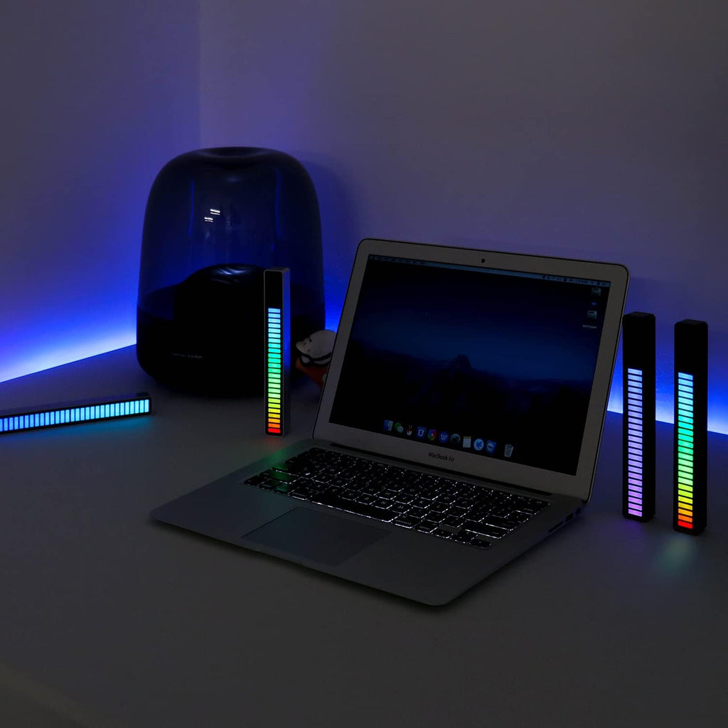 Multifunctional RGB Music Rhythm Level Indicator Bar Lights