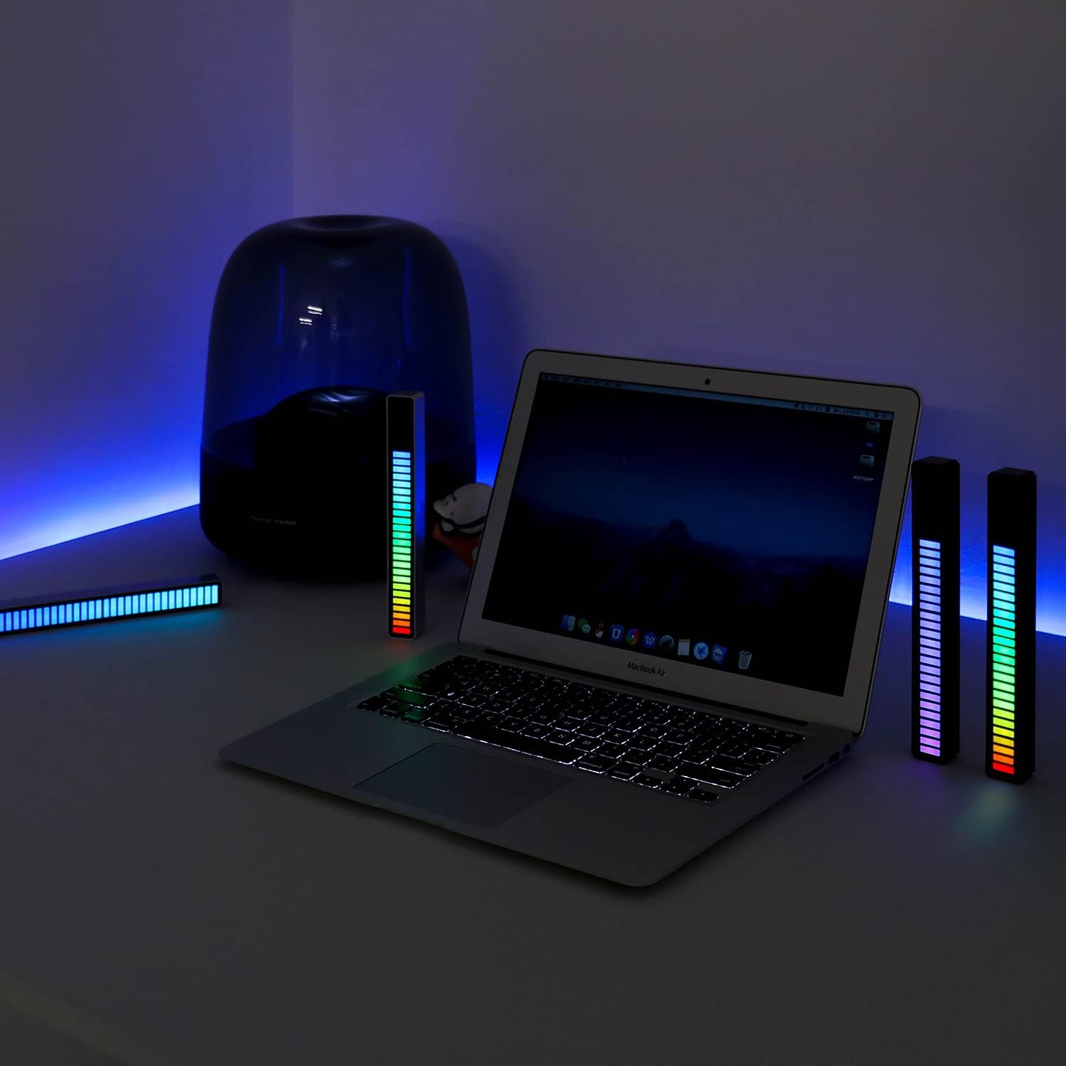 Multifunctional RGB Music Rhythm Level Indicator Bar Lights