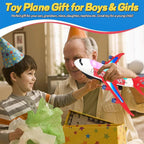 Lightning & Musical Airplane Toy For Kids