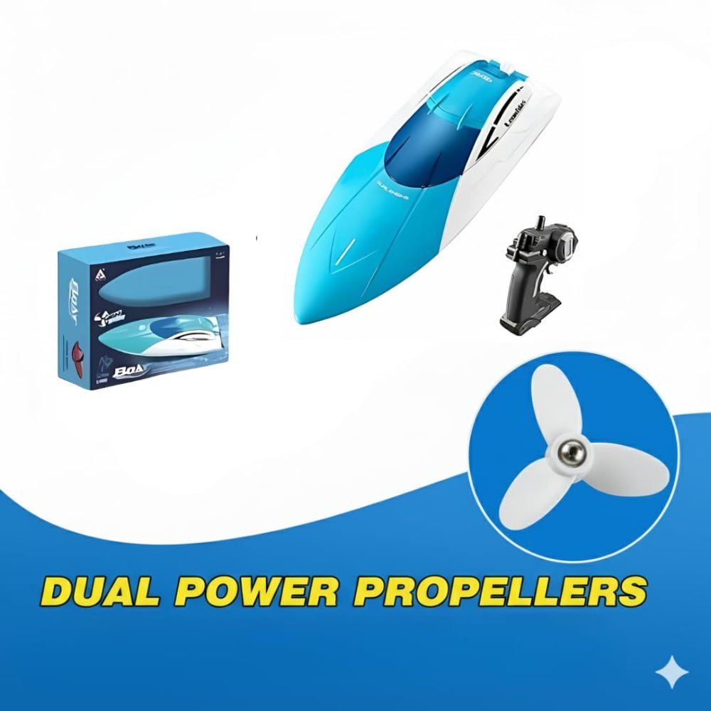 High-Speed RC Boat – 2.4GHz Control