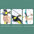 LED Bow & Arrow Set for Kids