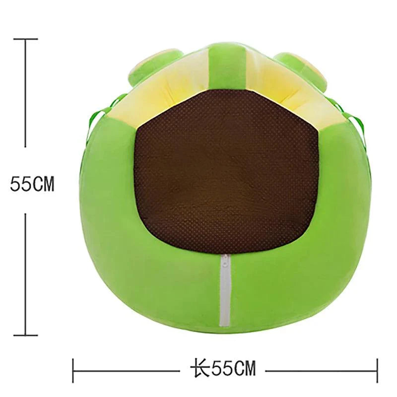 Cute Plush Animal Shape Baby Seat Fitness Rack with Rod