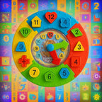 Interactive 3-in-1 Clock Game – Shapes, Maze & Time Play