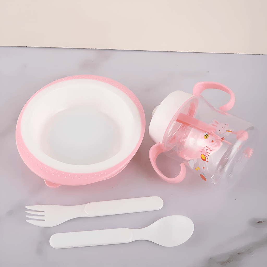 7 In 1 Complete Mealtime Baby Bowl Set