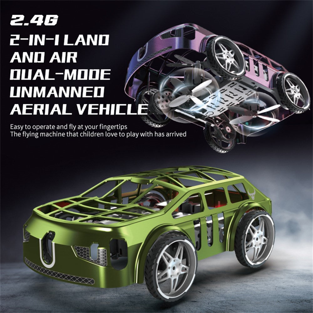 2 IN 1 Flying Car Drone Toy For Kids