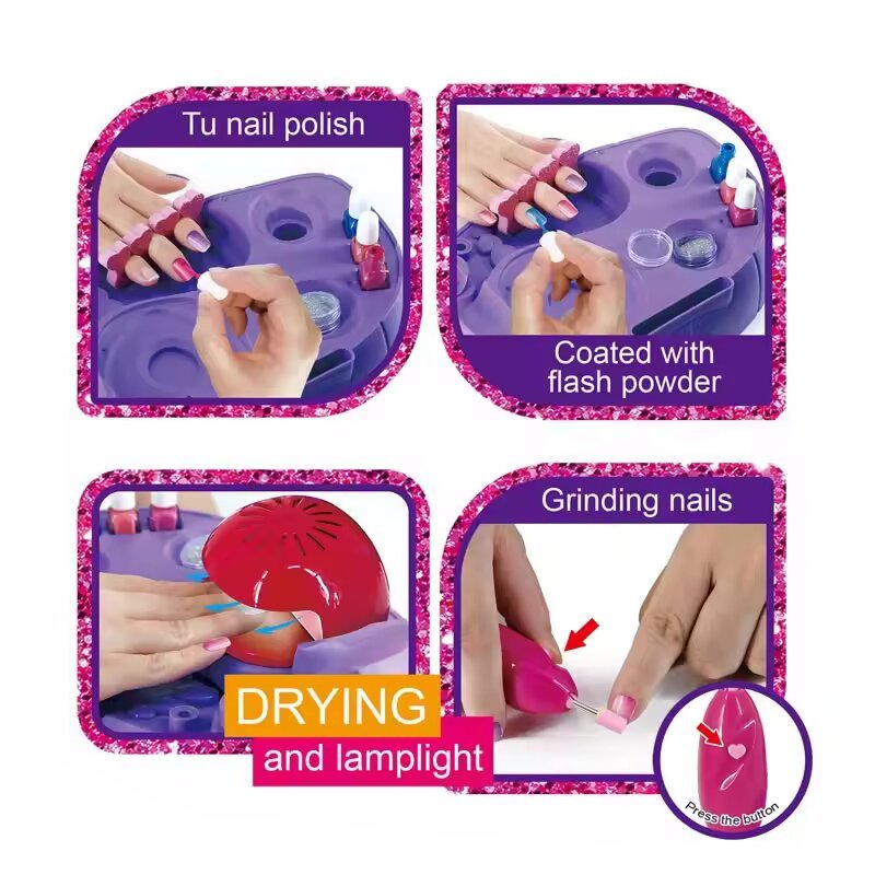 Glamorous Manicure Grinding Nails Kit For Girls
