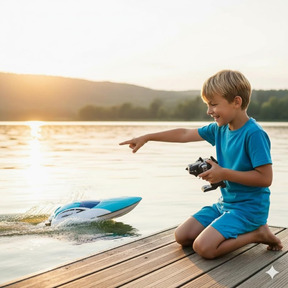 High-Speed RC Boat – 2.4GHz Control