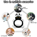 Soft Cow Tummy Mirror Sensory Toy
