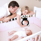 Soft Cow Tummy Mirror Sensory Toy