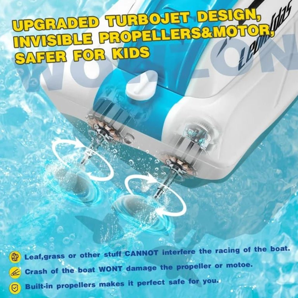 High-Speed RC Boat – 2.4GHz Control