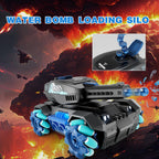 360° Rotating RC Spray Water Bomb Tank For Kids
