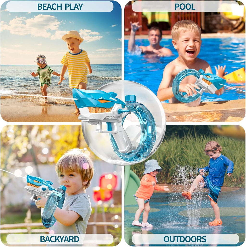 Shark Cartoon Electric Water Gun Toy