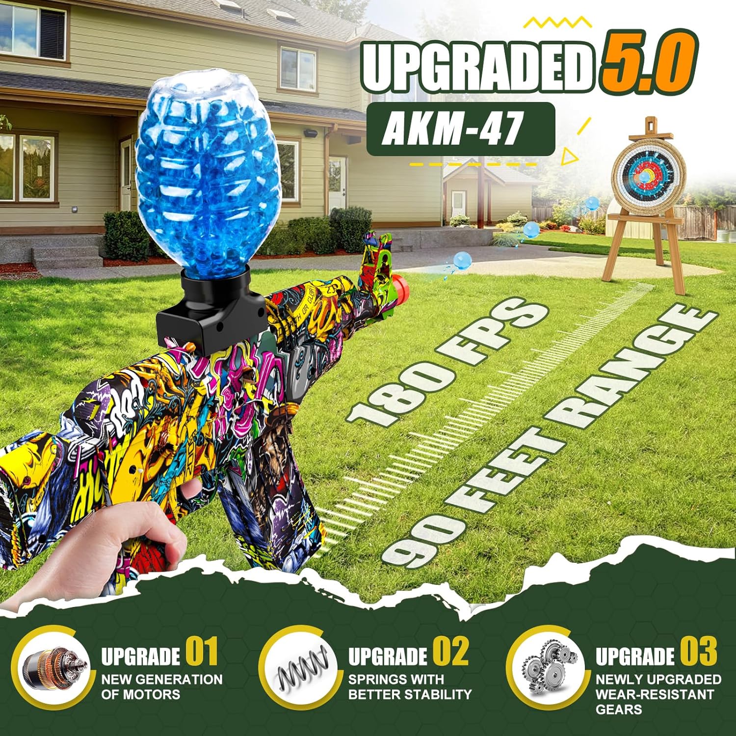 Gel Blaster AK 47 Electric Toy Gun