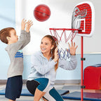 Children's Height Adjustable Basketball Stand Indoor Activity Toy