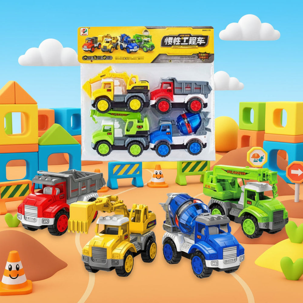 Mini City Construction Vehicles – Real Action