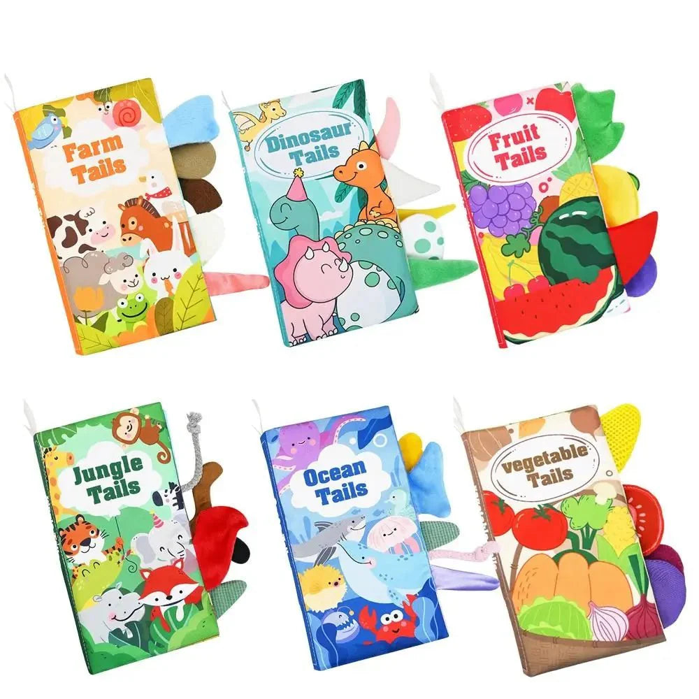 3D First Tail Cloth Book For Toddler